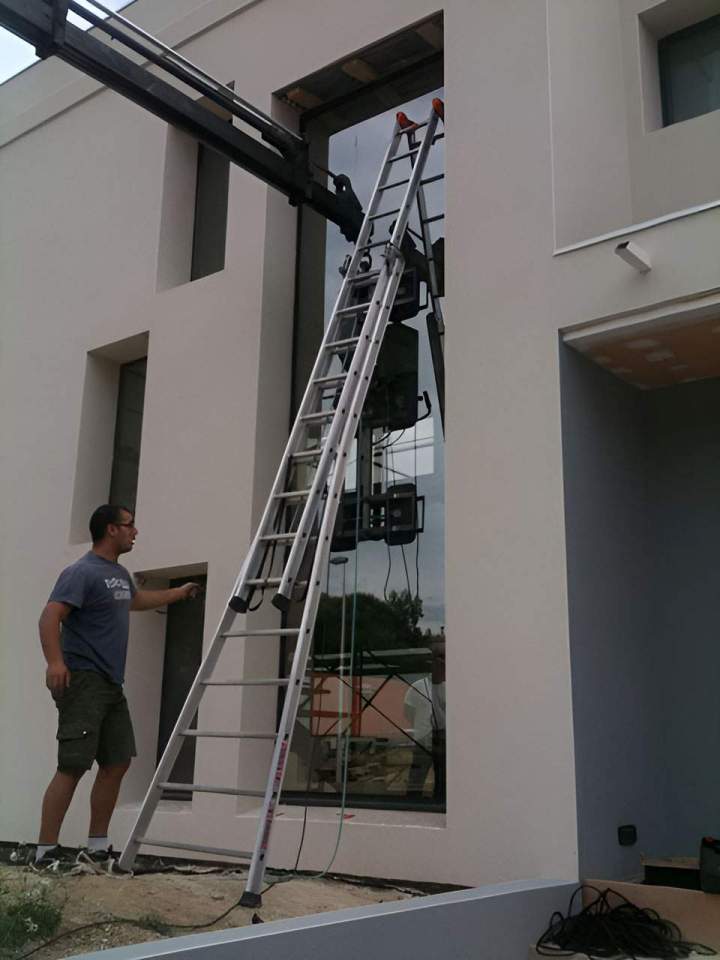 Grande fenêtre vitrée Béziers