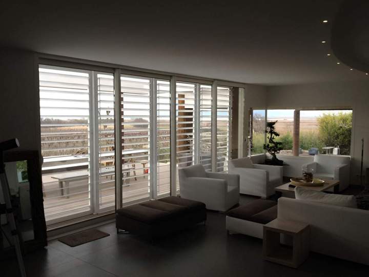 Porte alu coulissante Béziers